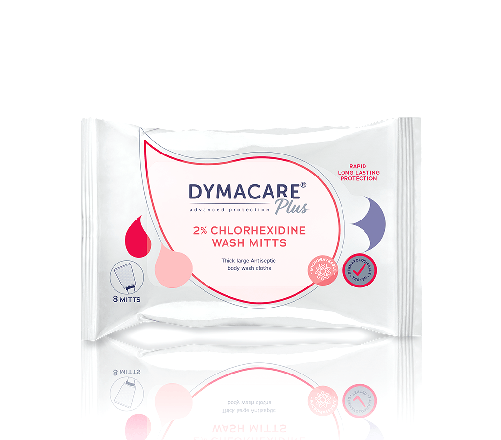 Dymacare® 2% Chlorhexidine Wash Mitts
