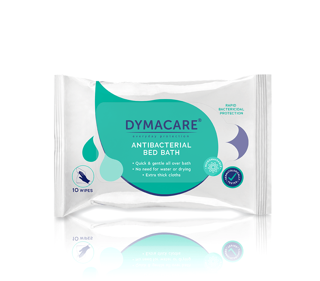 Dymacare® Antibacterial Bed Bath Wipes